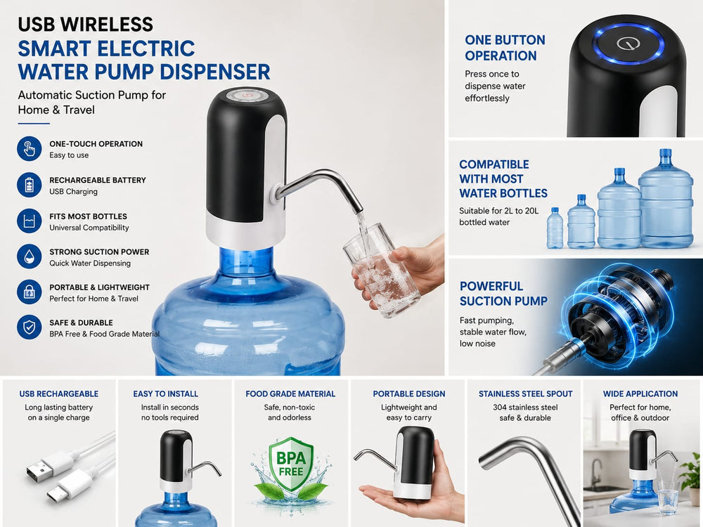 Wireless Water Pump Dispenser