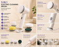 Electric Cleaning Brush 5-in-1