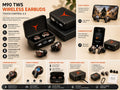M90 TWS Wireless Earbuds